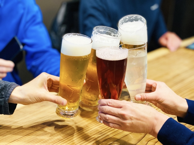 ♪♪♪ 参加メンバーで乾杯 ♪♪♪