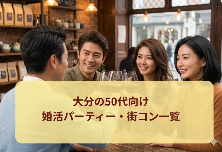大分の50代向け婚活パーティー・街コン一覧