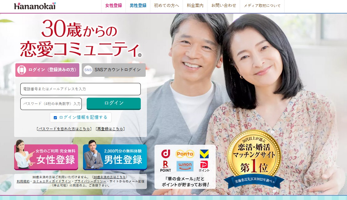 華の会メールを中高年男性が利用する理由とは