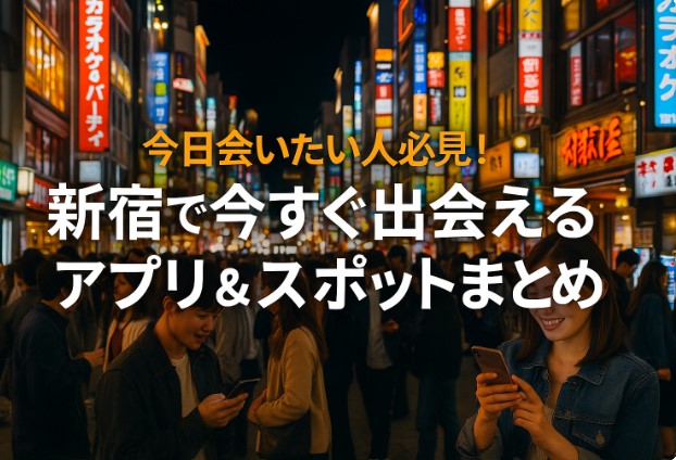 【まとめ】新宿は即日出会いが狙えるエリア！今日から動こう