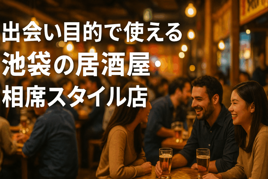 出会い目的で使える池袋の居酒屋・相席スタイル店