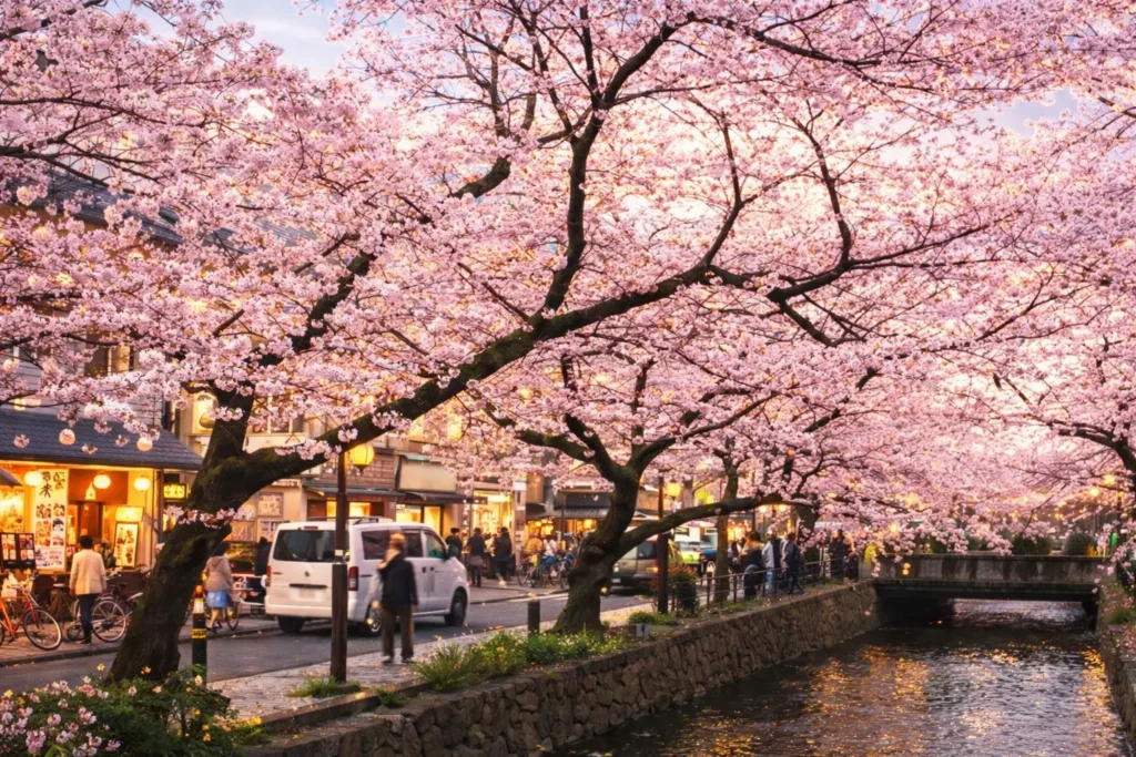 京都の木屋町は桜の絶景スポット！お花見を存分にお楽しみください♪♪